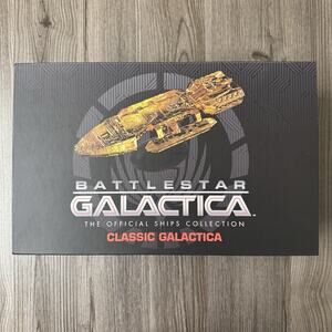 Battlestar Galactica Gold Plated Classic Galactica Eaglemoss Limited Of 500
